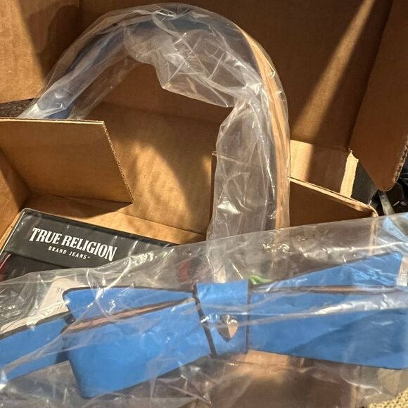 Nwt Kate‎ Spade Vibrant Blue Bow Belt size M main image 5
